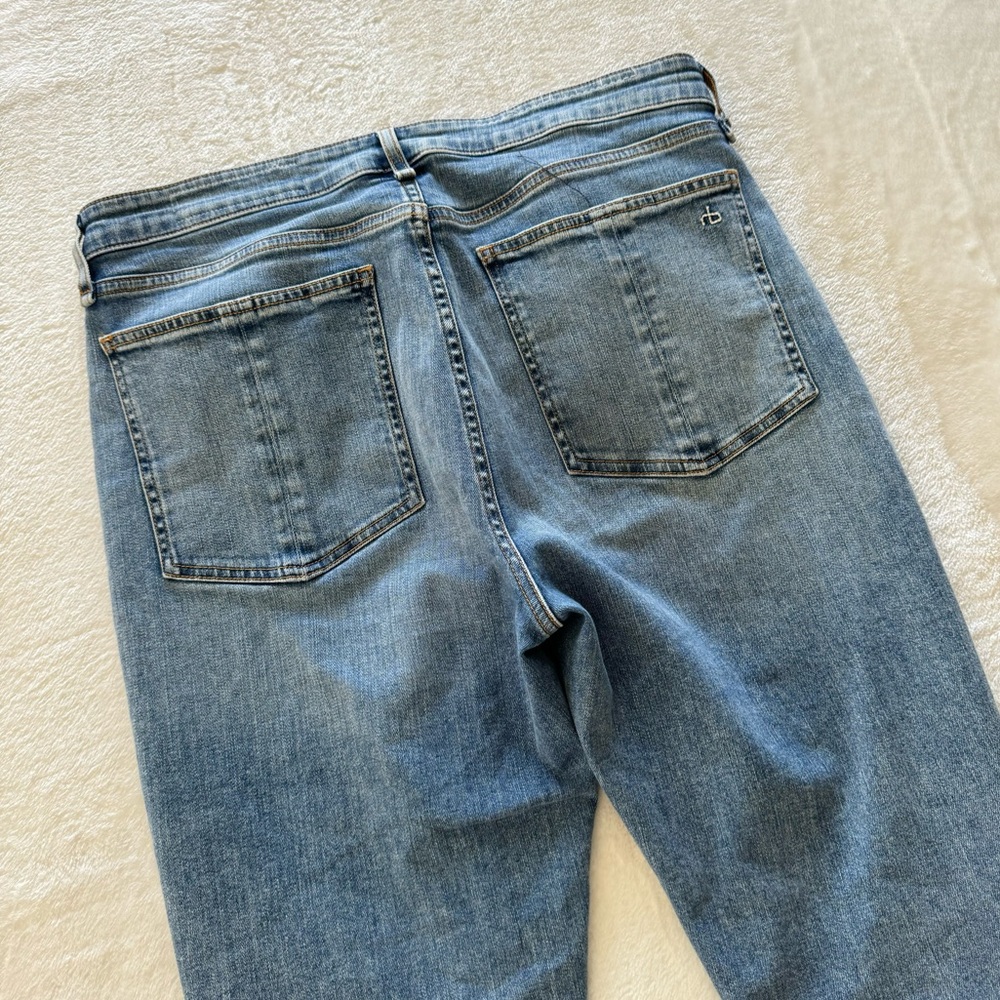 Rag & Bone Nina High-Rise Release Hem Skinny Jeans in Montrose Size 32 - Picture 7 of 12